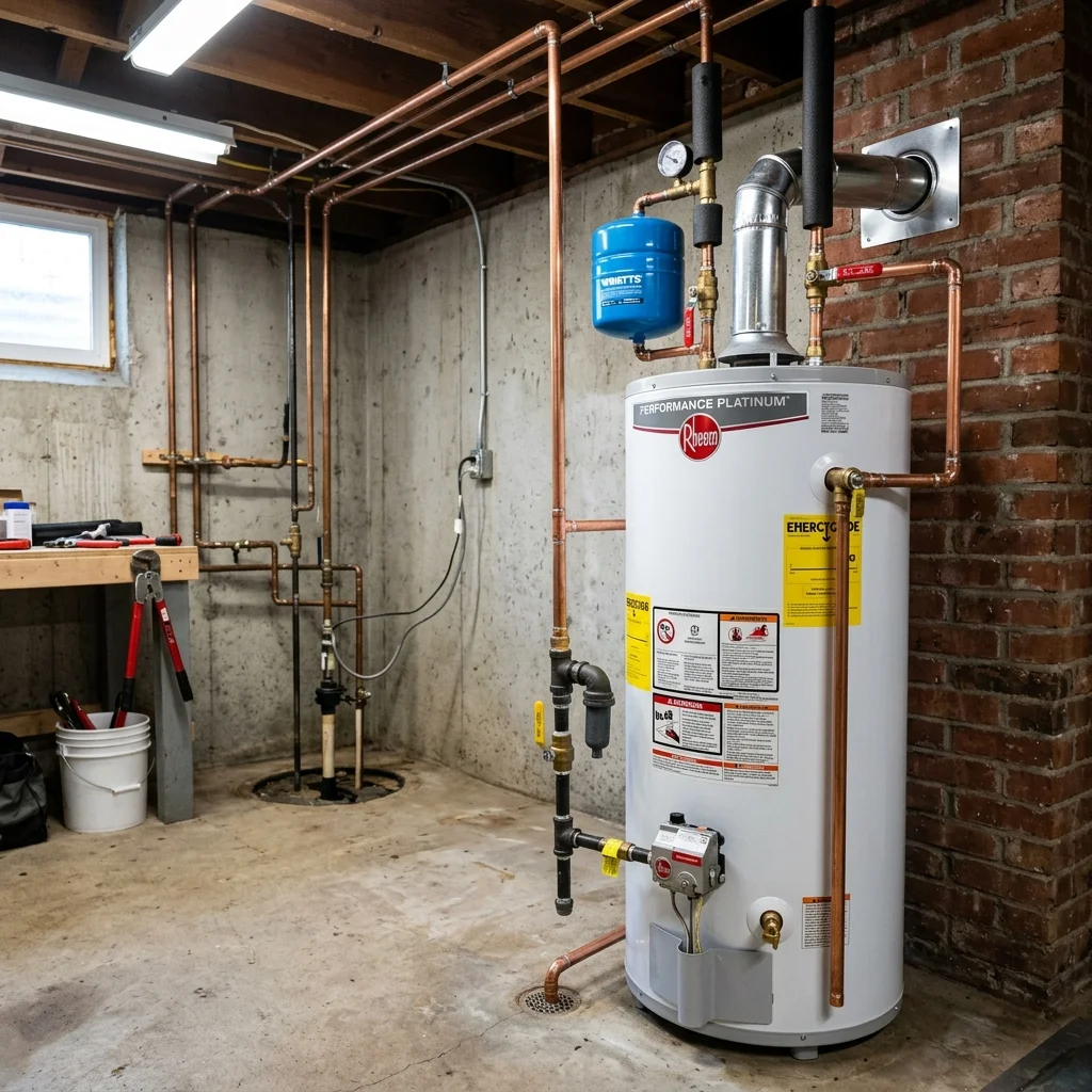 Water heater valve repaired professionally in a Portland home